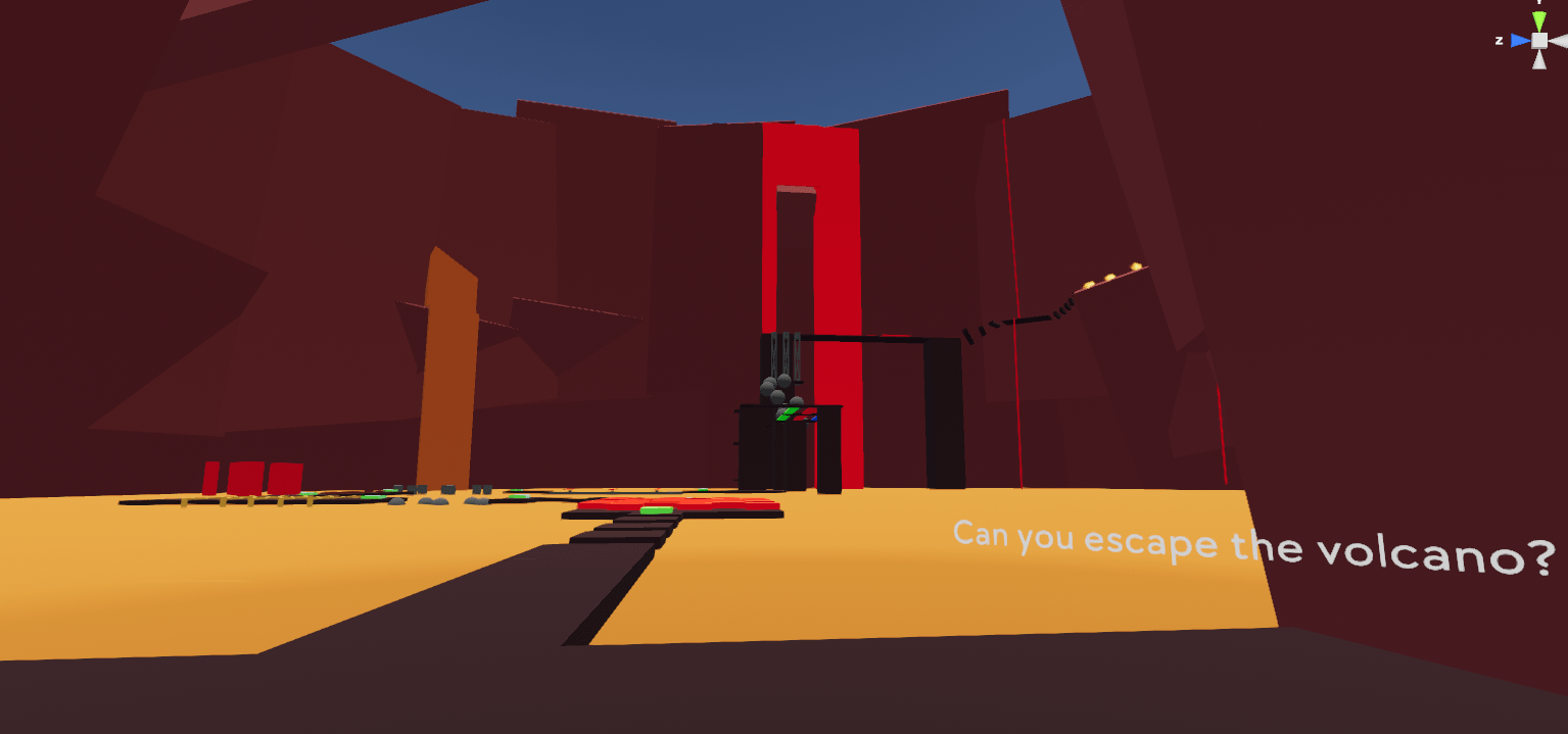 Escape Volcano Obby