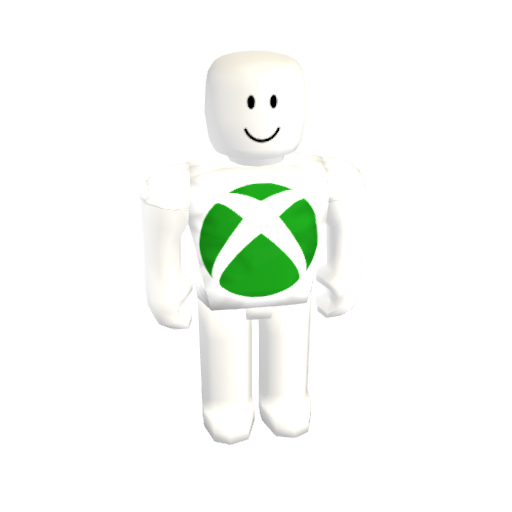Xbox Logo White T-Shirt | BrickPlanet