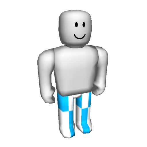 Blue & White checkerboard