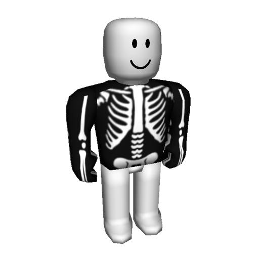 Skeleton Costume Shirt [HALLOWEEN]