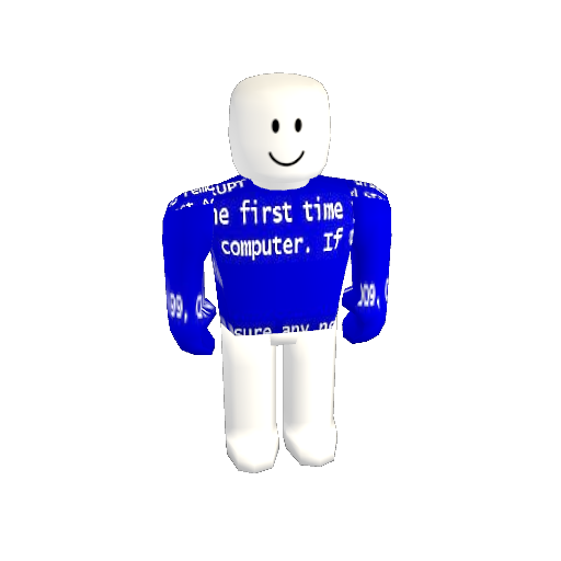 Blue screen - Roblox