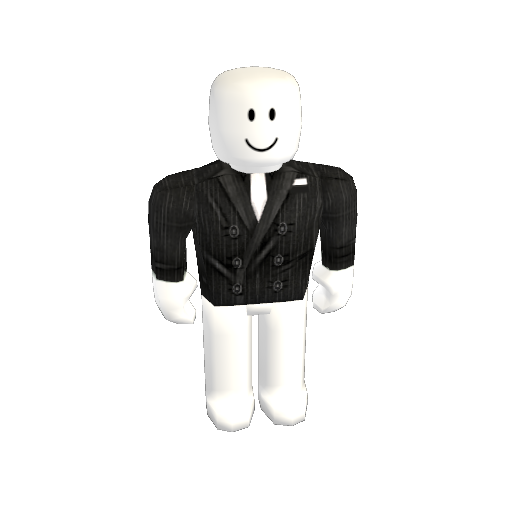 Black Pinstripe suit