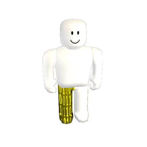 Yellow Binary Pants