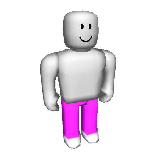 Pink Pants W White Shoes
