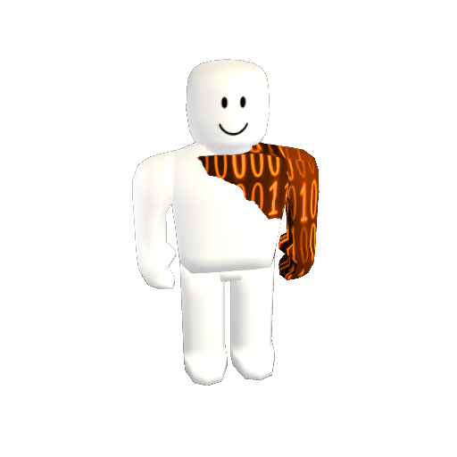 Orange Binary Shirt