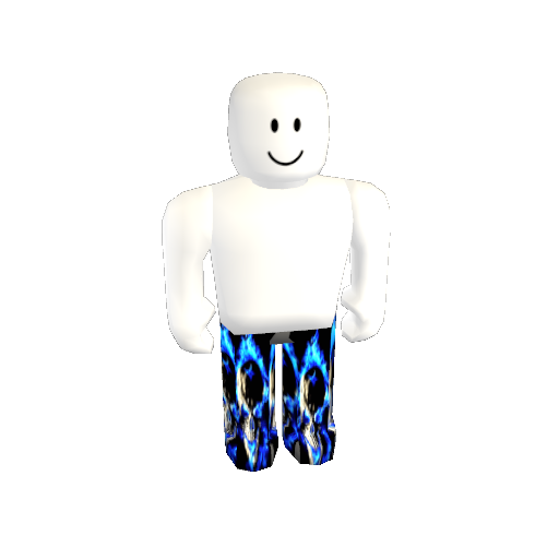 awesome flaming skull pants
