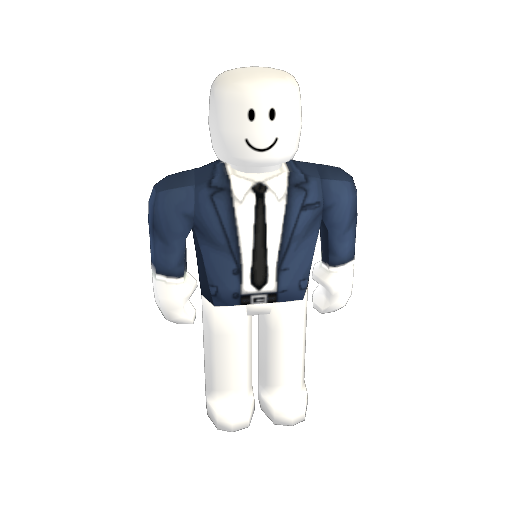 Blue Tuxedo Shirt