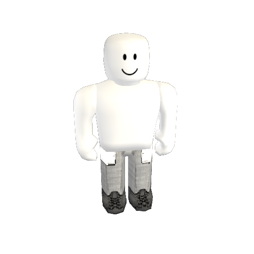 White suit pant