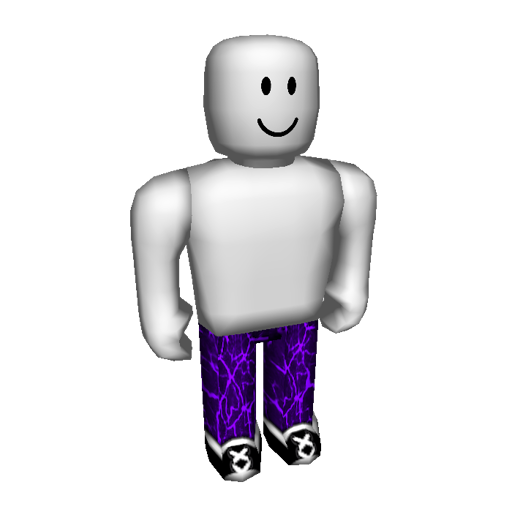 Purple Lightning Pants